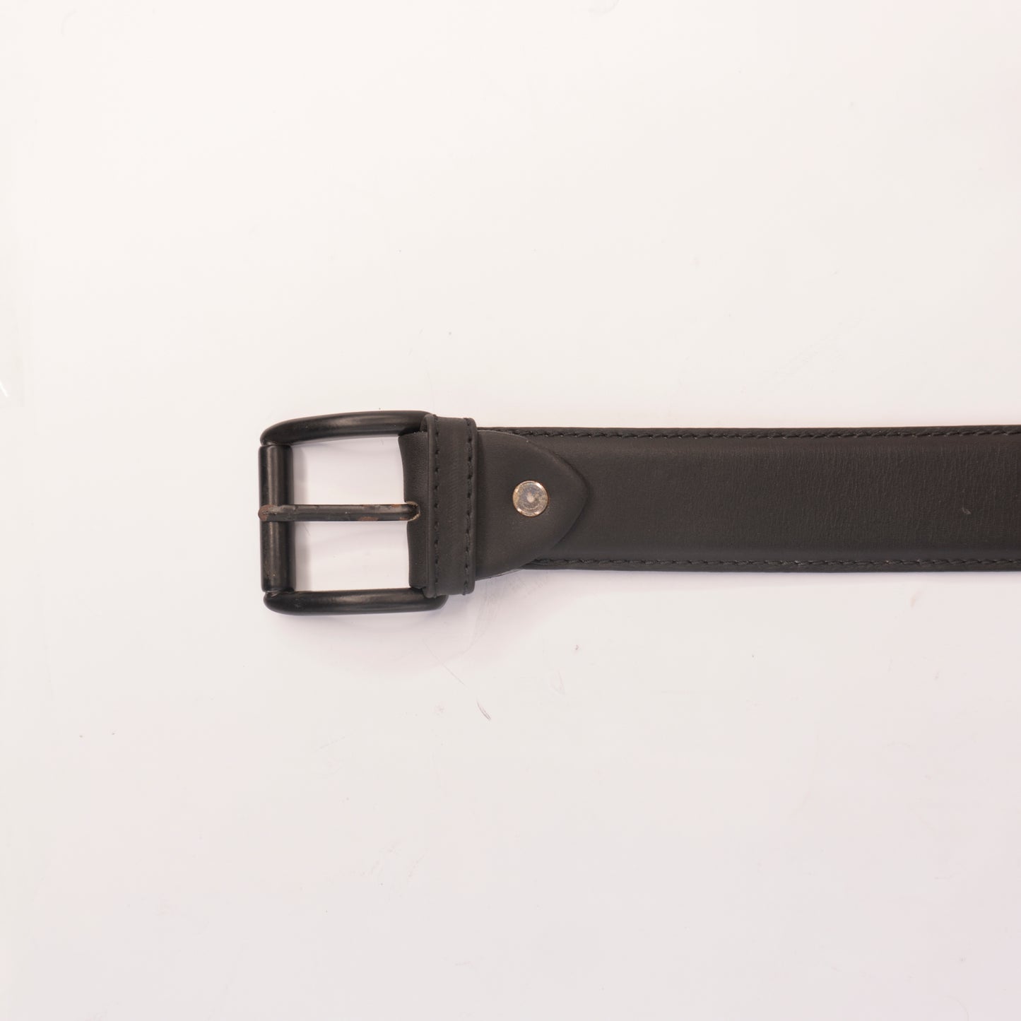 Leather Black Belt