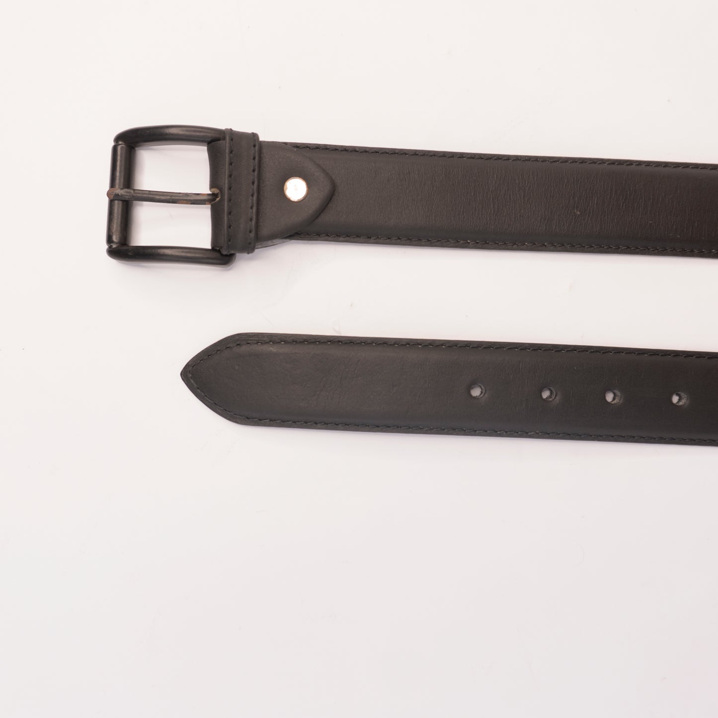 Leather Black Belt