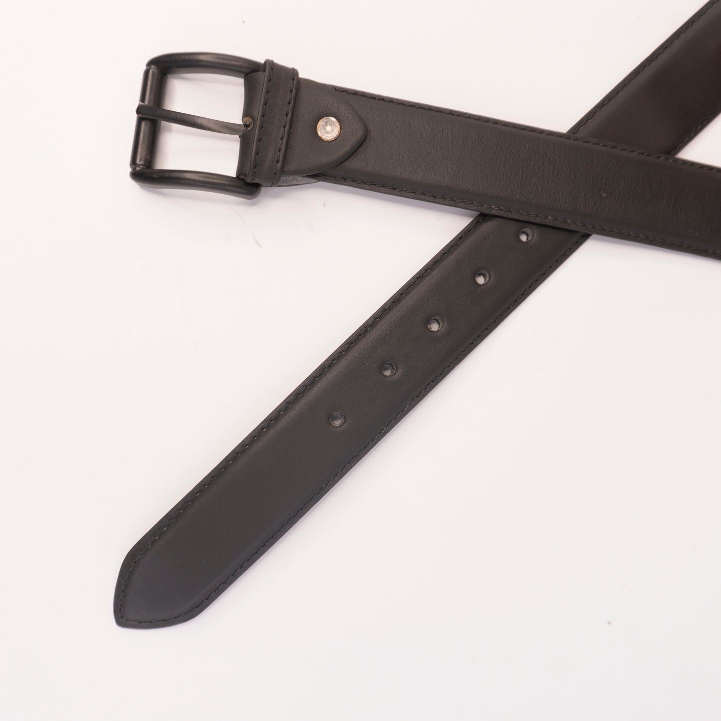 Leather Black Belt