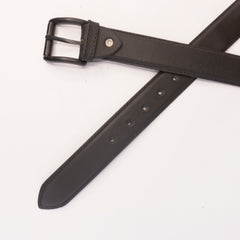 Leather Black Belt blk-6502