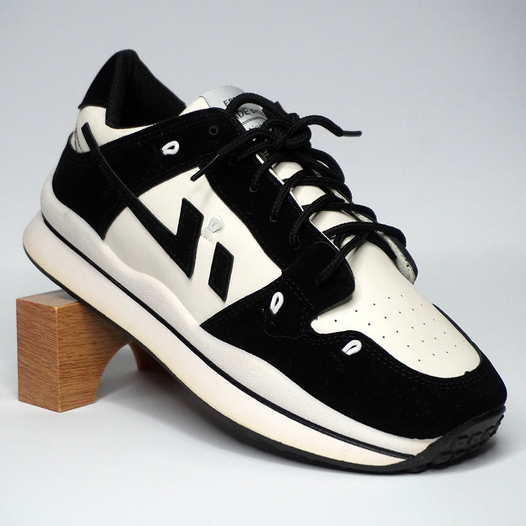 Black & White Sneaker  SNK-007/2025.07