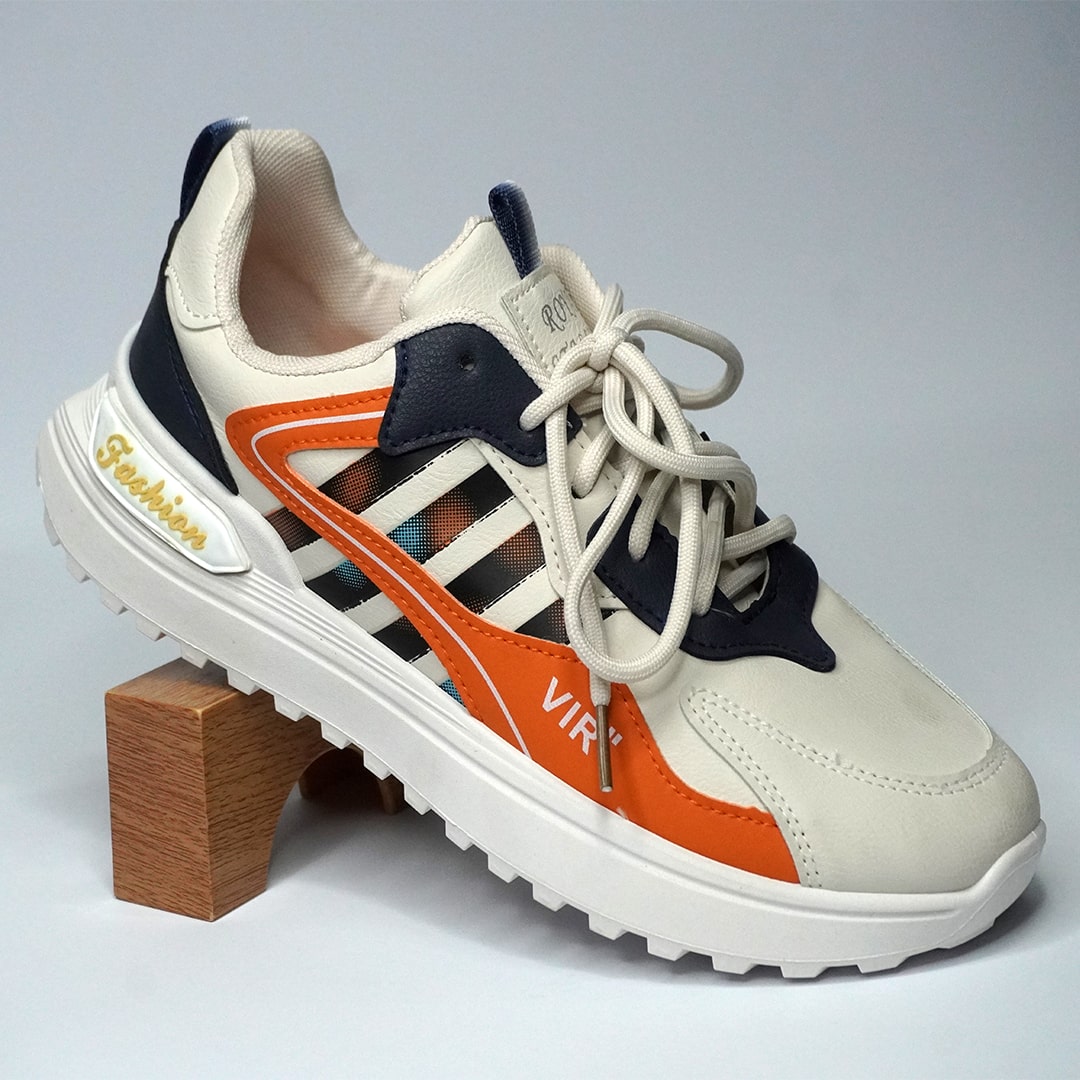 Black & White Sneaker  SNK-A004/-2025.06