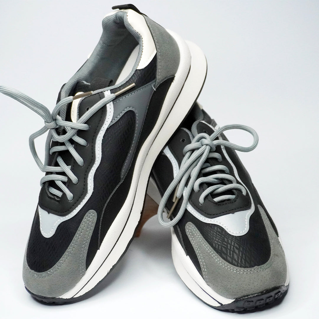 Gray & Black Sneaker  SNK-008/2025.09