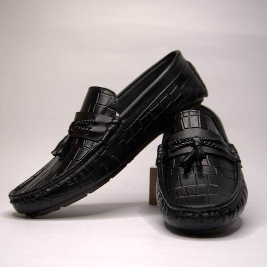 Black Crocodile Embossed-5009