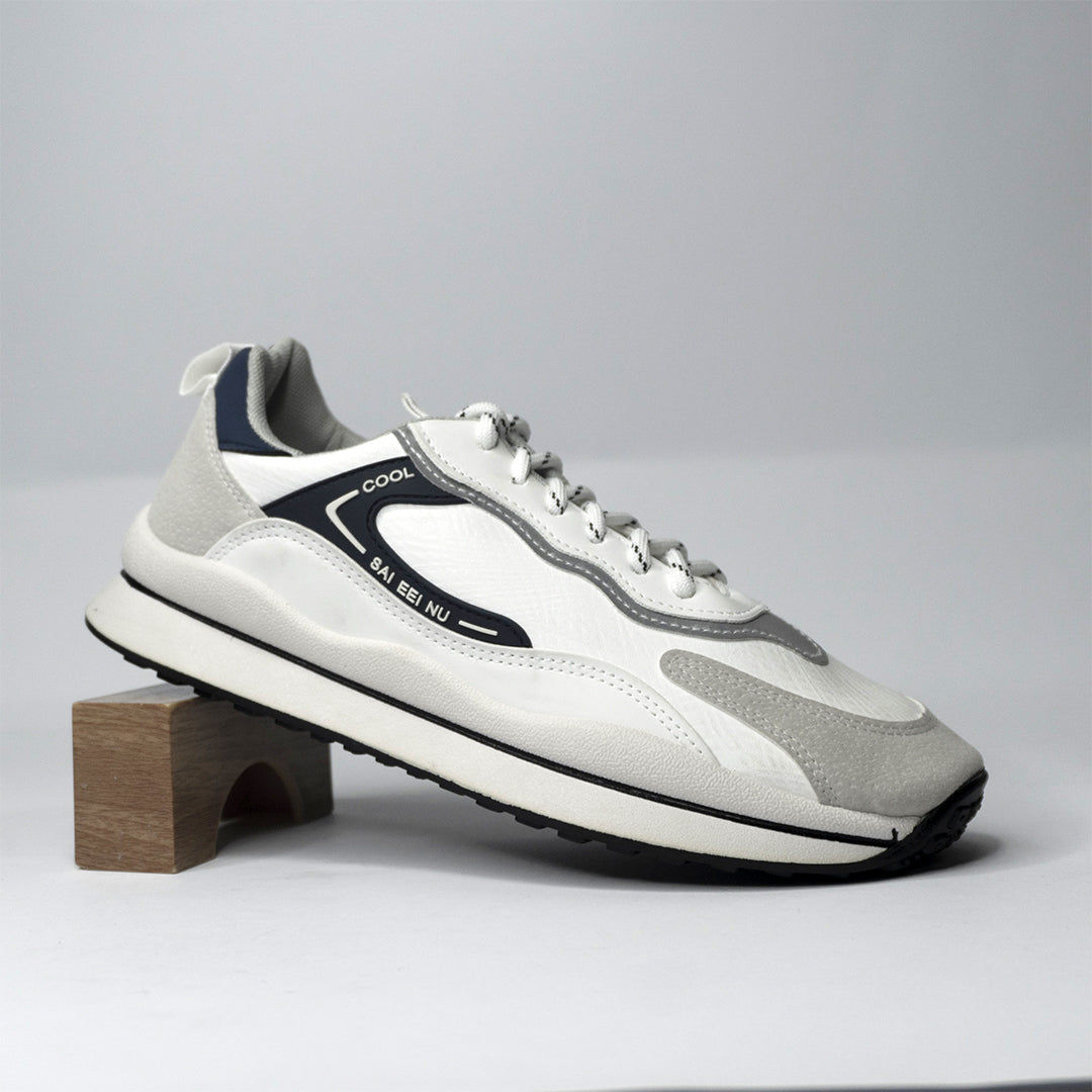 Gray & White Sneaker  SNK-009/2025.09