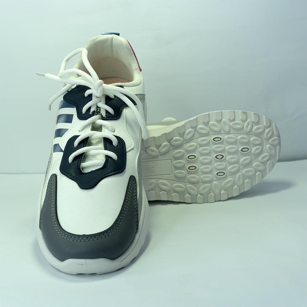 Black & White Sneaker  SNK-A004/-2025.06