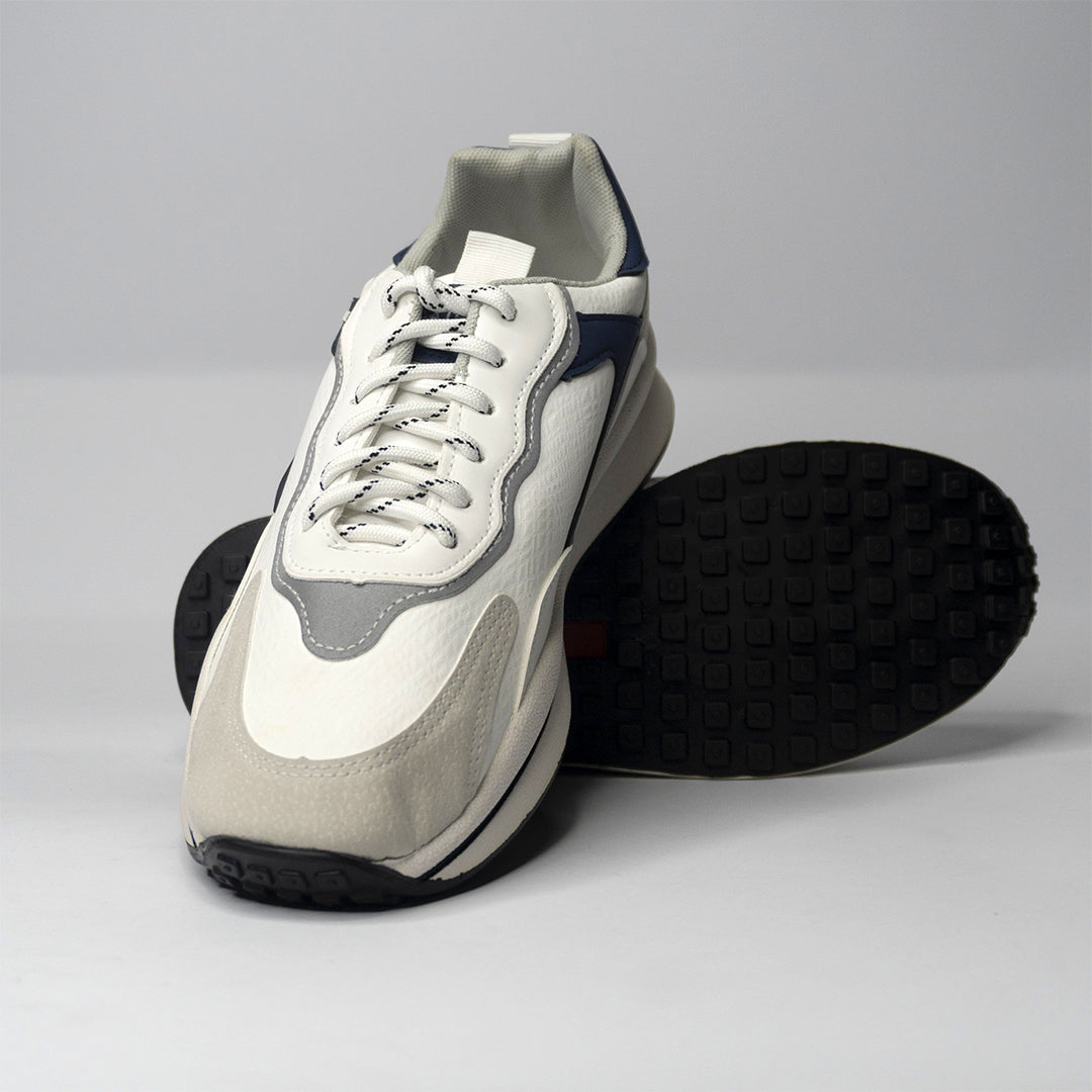 Gray & White Sneaker  SNK-009/2025.09