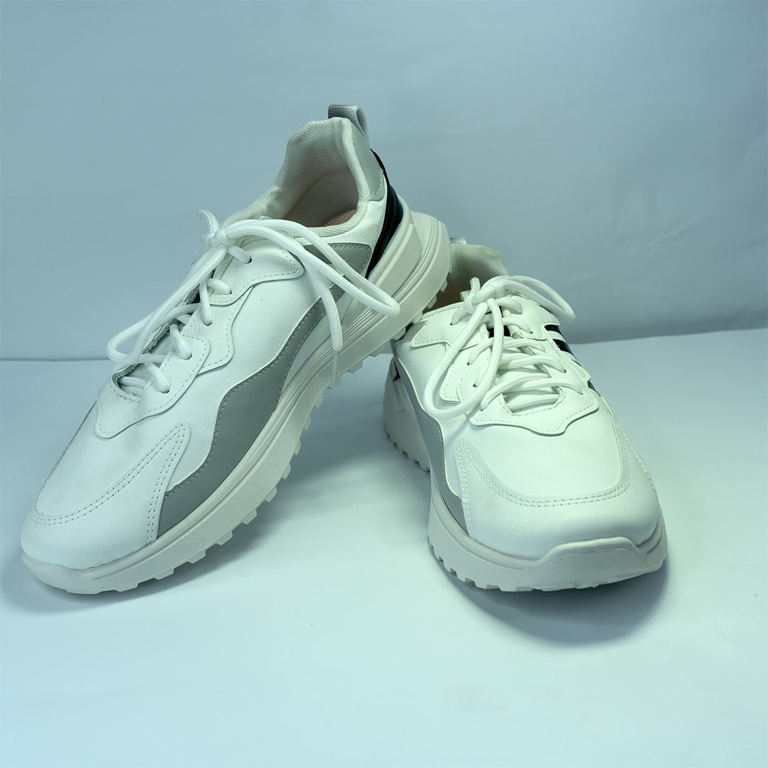 Black & White Sneaker  SNK-A004/-2025.06