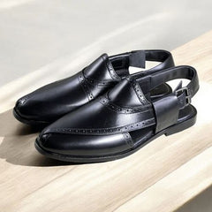 Brogue Peshawari blk -1012