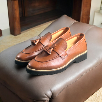 Casual Tassel Tan-020