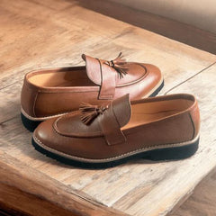 Casual Tassel Tan-020