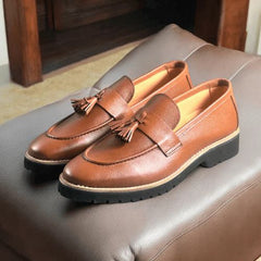 Casual Tassel Tan-020