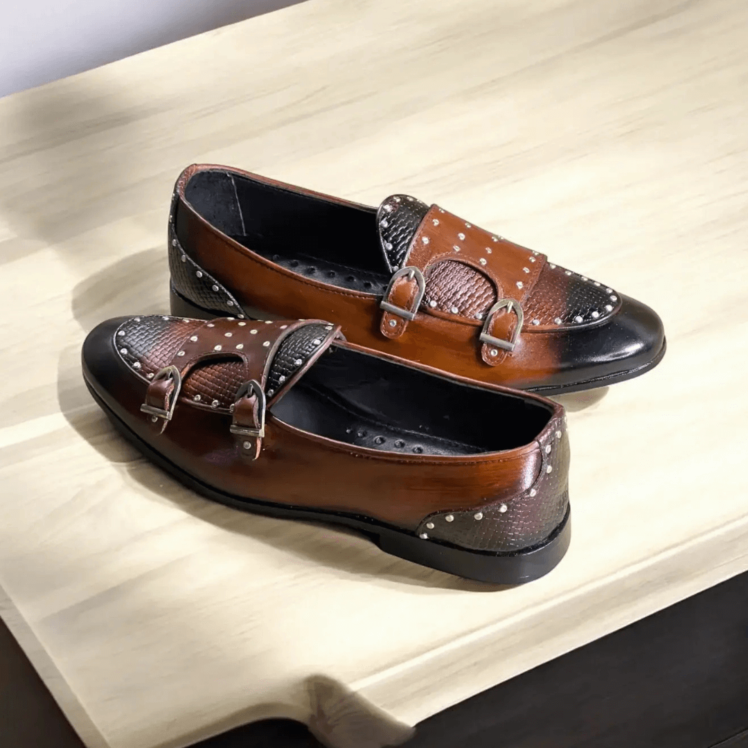 Double monk with cocas brown-009