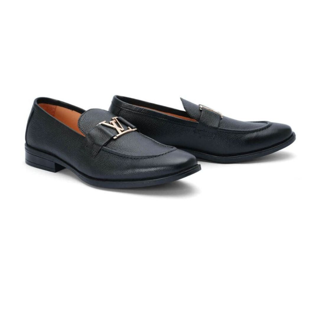 LV Buckle Soft Leather-2015 - imported rubber sole