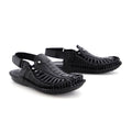Leather Kolhapuri Sandal Blk-1007 by Coarix Leather – made from premium quality leather