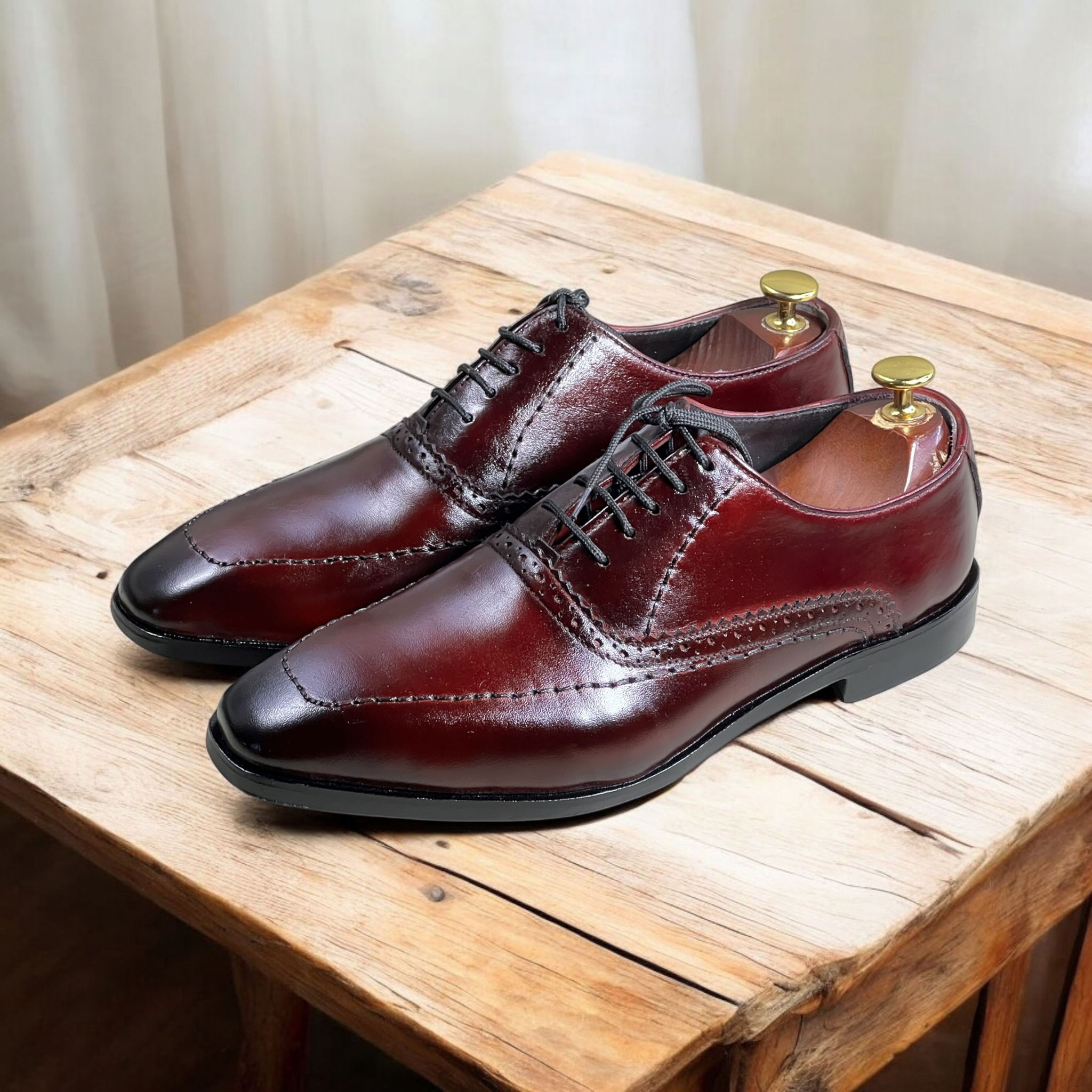 Ravishing with laces Maroon-015