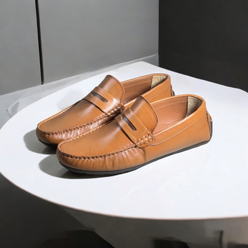 leather Stylish Loafers-5018