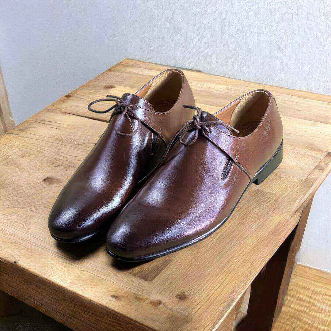 Royal Chocolate – 2014 - Chocolate leather lace-up shoes