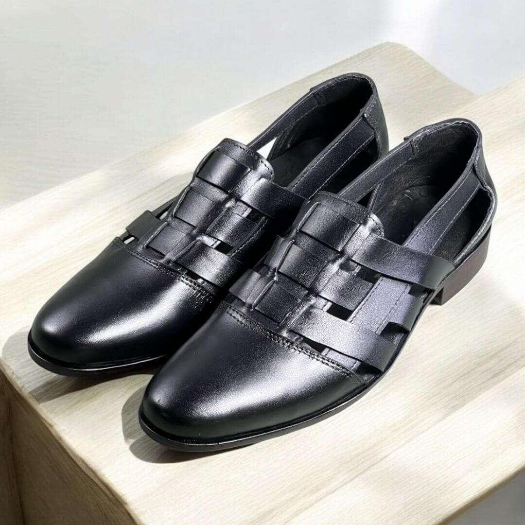 Royal Cut Brown 1002 by Coarix Leather – luxurious handcrafted brown shoes 