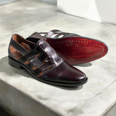 Royal Cut Brown 1002 by Coarix Leather – luxurious handcrafted brown shoes