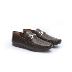 Leather Crocodile Brown-5016