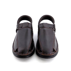 Suede Leather Brown-1005 by Coarix Leather – durable imported rubber sole, and detailed hand stitching