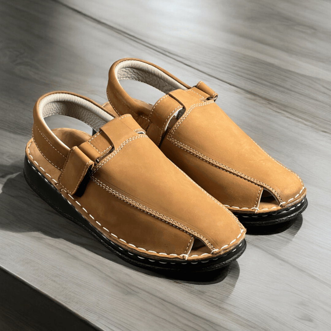 Suede Leather Mustard 1005