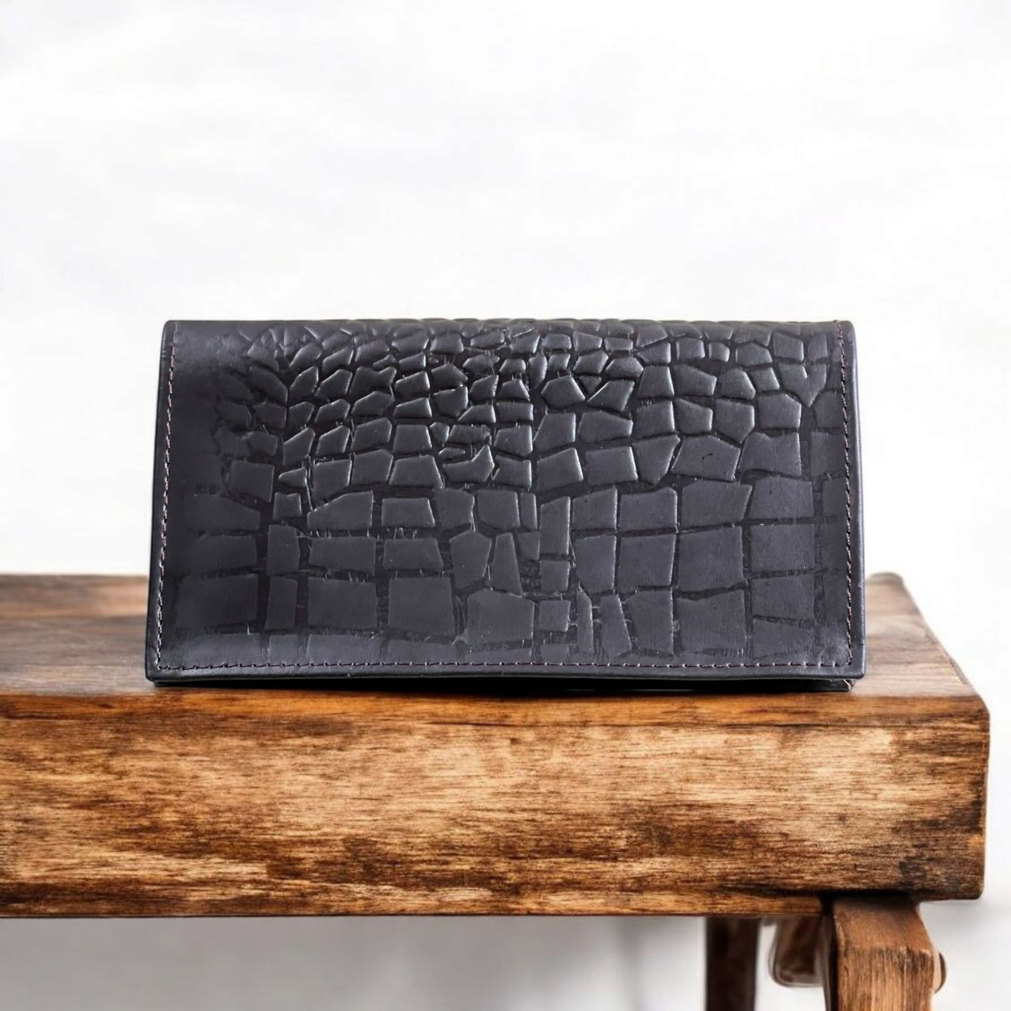 Stylish Purses bari dabi emobassed blk-6008